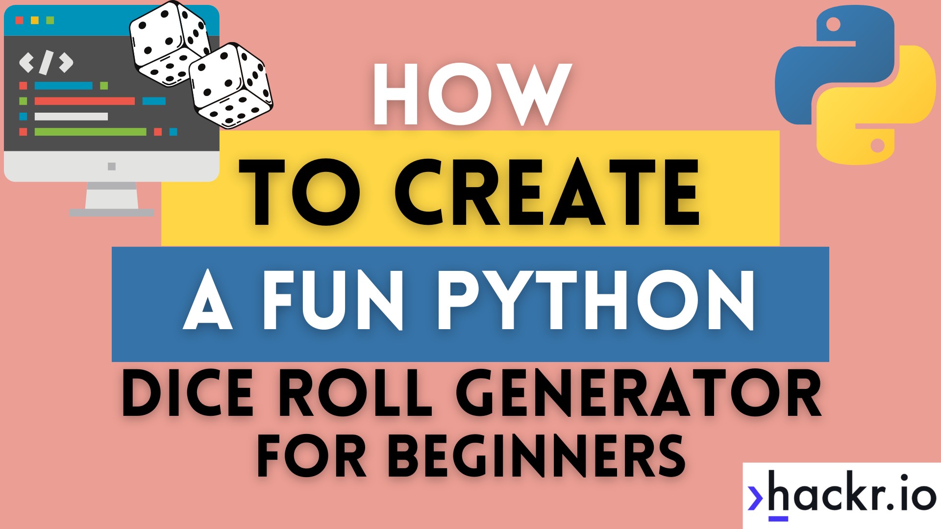 Build a Dice Roll Generator in Python (Step-by-Step Guide)