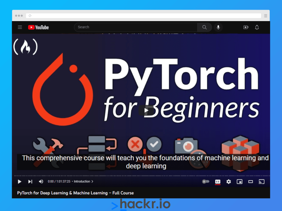 PyTorch for Deep Learning & Machine Learning – Full Course