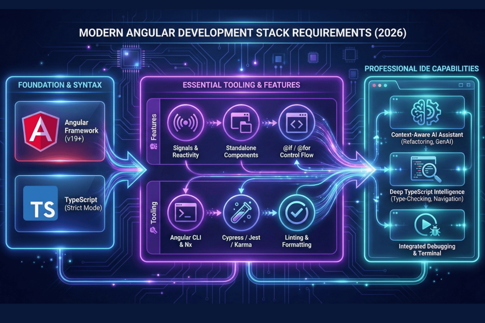 Modern Angular Development Stack Requirements