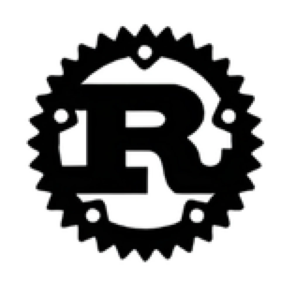 Rust programming language logo