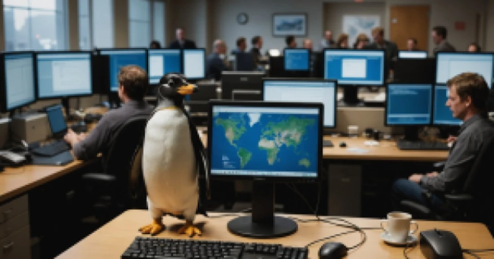 Linux’s June spike vanished: U.S. desktop share is 3.49% in October